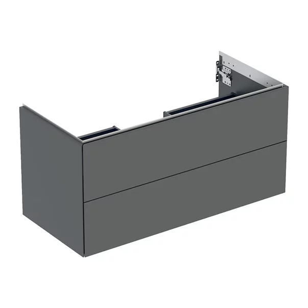 Mobilier Baie - Dulap baza suspendat Geberit One lava mat 105 cm cu 2 sertare