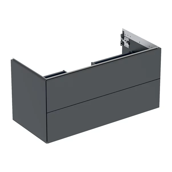 Mobilier Baie - Dulap baza suspendat Geberit One negru mat 105 cm