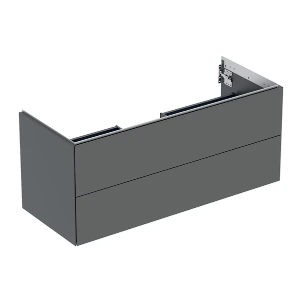 Mobilier Baie - Dulap baza suspendat Geberit One lava mat 120 cm cu 2 sertare