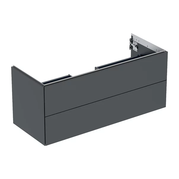 Mobilier Baie - Dulap baza suspendat Geberit One negru mat 120 cm