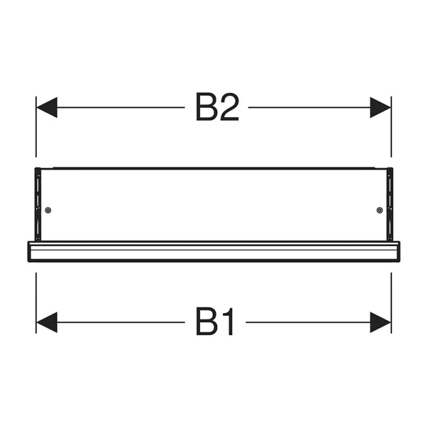 Dulap incastrat cu oglinda Geberit One ComfortLight 60 cm stanga aluminiu eloxat [4]
