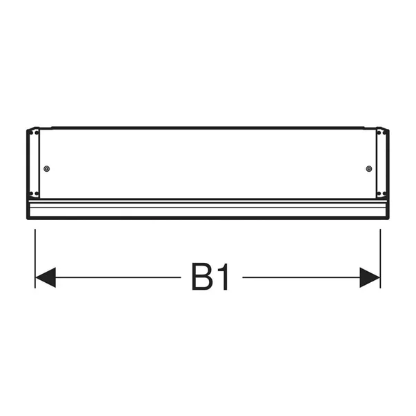 Dulap cu oglinda Geberit One ComfortLight stanga 60 cm alb [3]