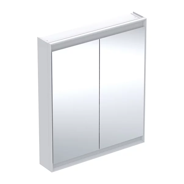 Mobilier Baie - Dulap cu oglinda Geberit One ComfortLight 75 cm alb