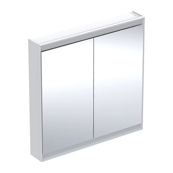 Mobilier Baie - Dulap cu oglinda Geberit One ComfortLight 90 cm alb