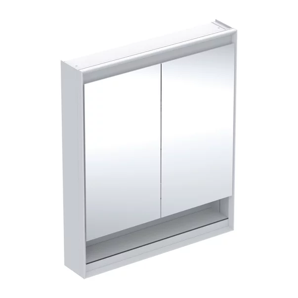 Mobilier Baie - Dulap cu oglinda si nisa Geberit One ComfortLight 75 cm alb