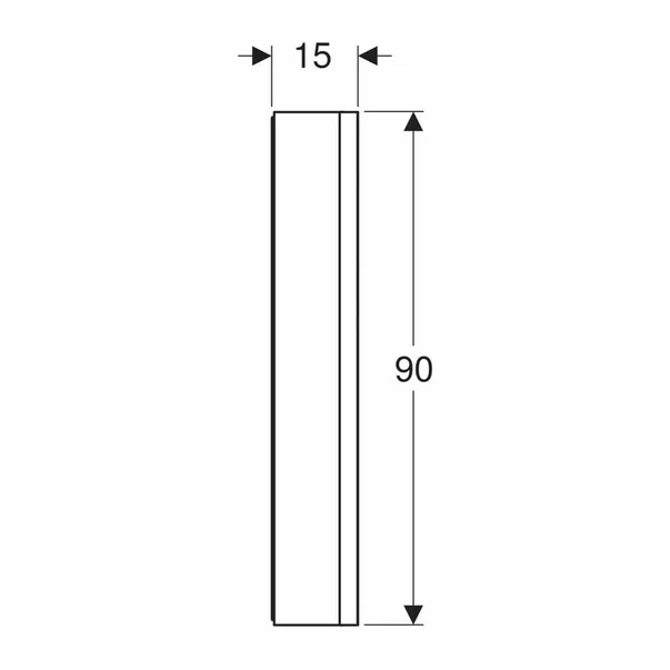 Dulap cu oglinda si nisa Geberit One ComfortLight 75 cm alb [4]