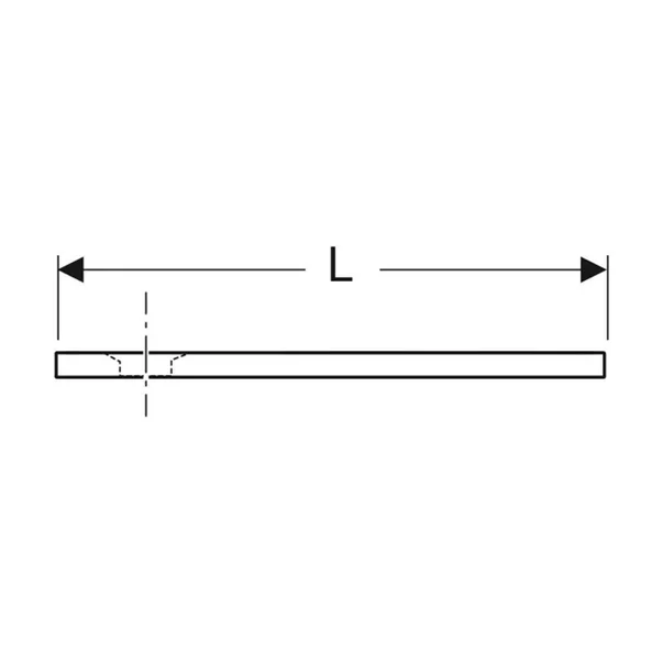 Cadita de dus patrata Geberit Olona alb 80x80 cm [3]