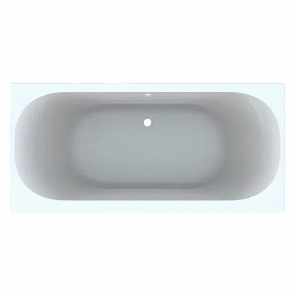 Cada dreptunghiulara Geberit Soana duo 190x90 cm cu scurgere centrala [2]