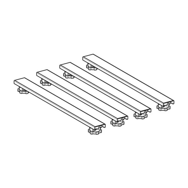 Kit instalare Geberit Olona pentru cazi de dus din piatra 80 cm [2]