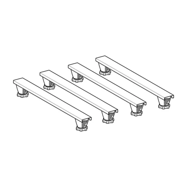 Kit instalare pentru cazi de dus din piatra Geberit Olona 80 cm [2]
