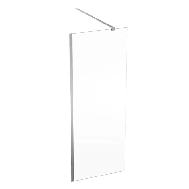 Cabine dus - Paravan de dus tip Walk-in Geberit Geo 80x200 cm sticla securizata 8 mm