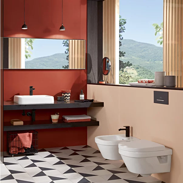 Obiecte Sanitare - Set vas wc suspendat Villeroy&Boch Omnia Architectura cu capac soft close
