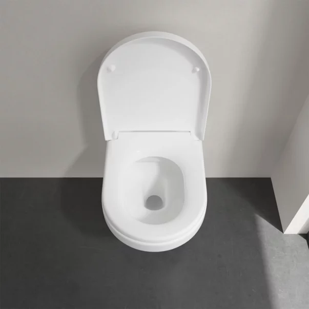 Set vas WC suspendat Villeroy&Boch Architectura rimless alb cu capac softclose [5]