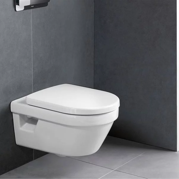 Set vas WC suspendat Villeroy&Boch Architectura rimless alb cu capac softclose [7]