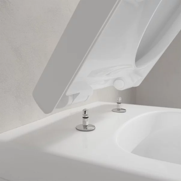 Set vas WC suspendat Villeroy&Boch Architectura rimless alb cu capac softclose [9]