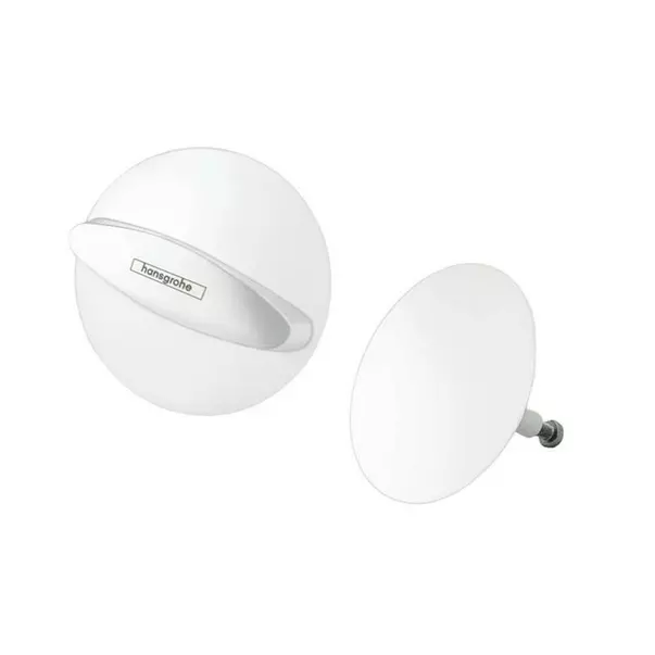 Sifoane si ventile cada - Set superior scurgere cada alb mat Hansgrohe Flexaplus