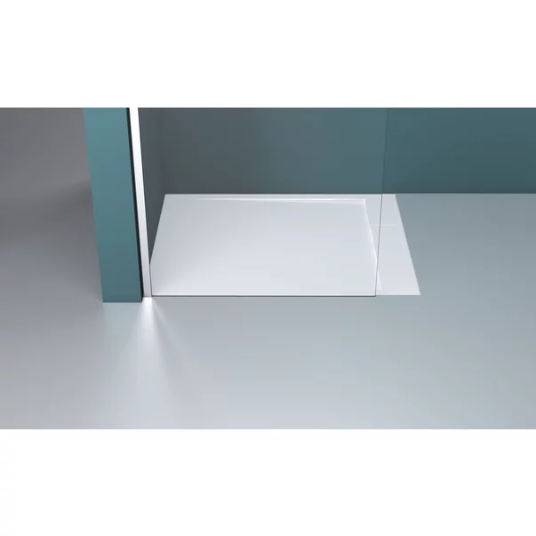 Paravan de dus tip Walk-in crom Rune Syn 70x200 cm [3]