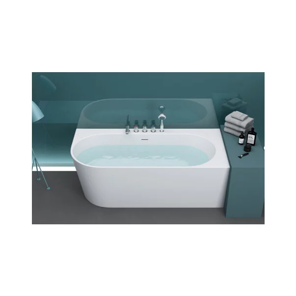 Cada freestanding din compozit Rune Hermod 170x80 cm montaj dreapta [1]