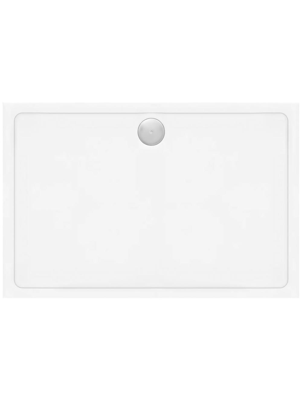 Cabine dus - Cadita de dus cu ventil cupru periat Rea Savoy 80x100 cm alb