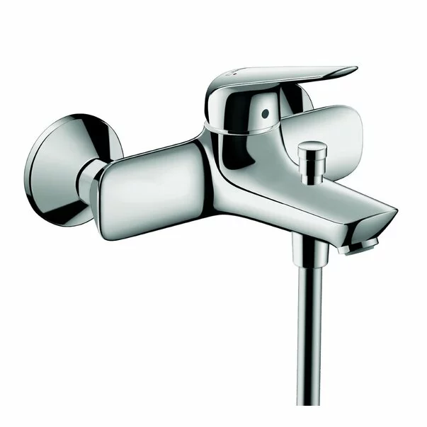 Set baterii Hansgrohe Novus 70 lavoar cada si set de dus Crometta crom [6]