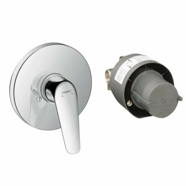 Baterii baie - Baterie dus incastrata Hansgrohe Novus monocomanda crom