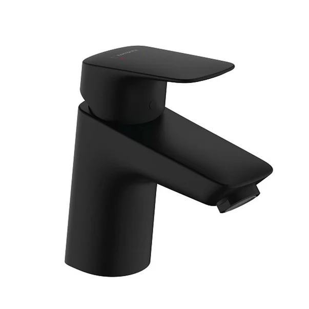 Baterii baie - Baterie lavoar monocomanda negru mat Hanshgrohe Logis 70
