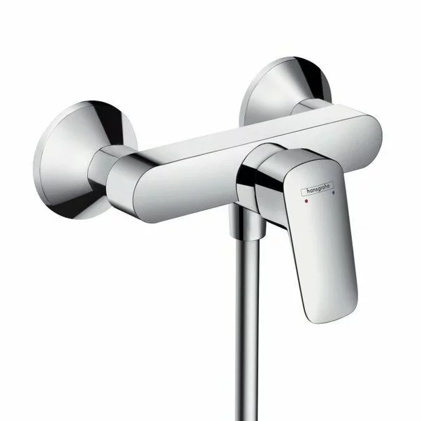 Set baterii Hansgrohe Logis 100 lavoar dus si set dus crom lucios [4]