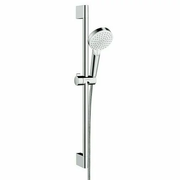 Set baterii Hansgrohe Logis E cu baterie lavoar, baterie cada si set de dus cu bara crom [4]