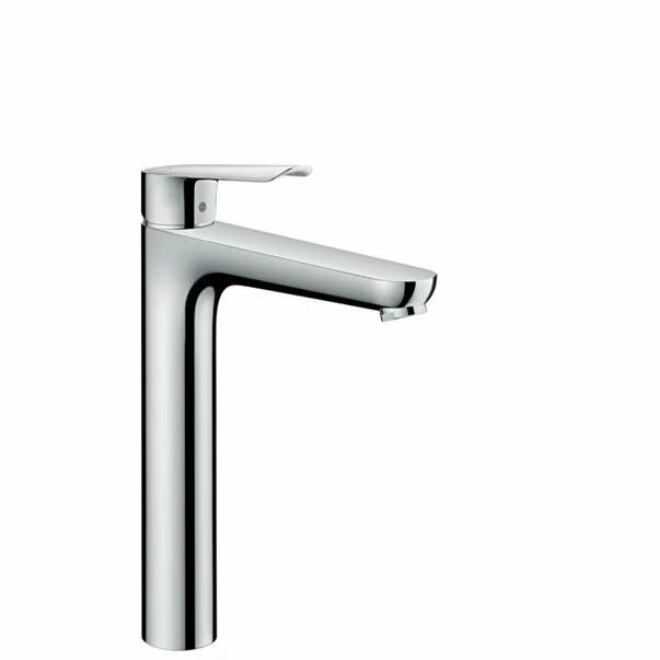 Set baterii Hansgrohe Logis E cu baterie lavoar inalta, baterie cada si set de dus cu bara crom [2]