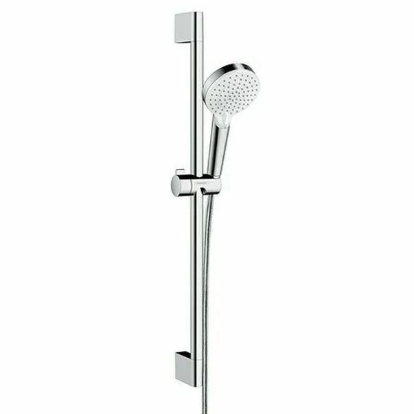 Set baterii Hansgrohe Logis E cu baterie lavoar inalta, baterie cada si set de dus cu bara crom [4]