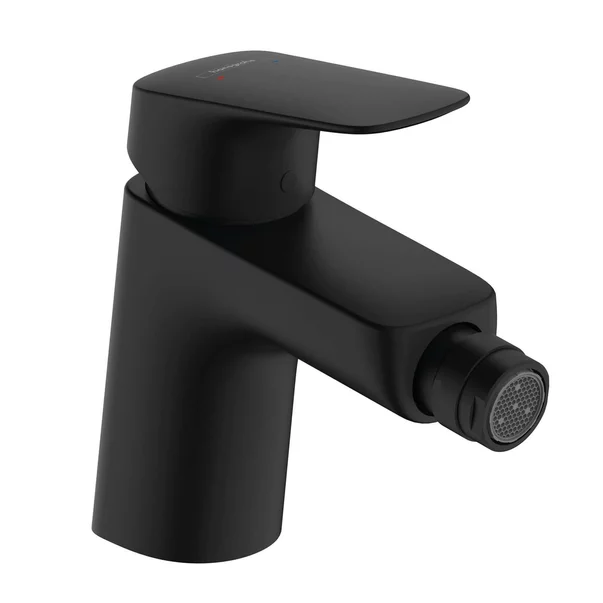 Baterii bideu si dus igienic - Baterie bideu monocomanda negru mat Hansgrohe Logis 70