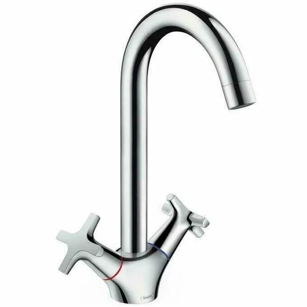 Bucatarie - Baterie bucatarie Hansgrohe Logis Classic cu dubla comanda crom