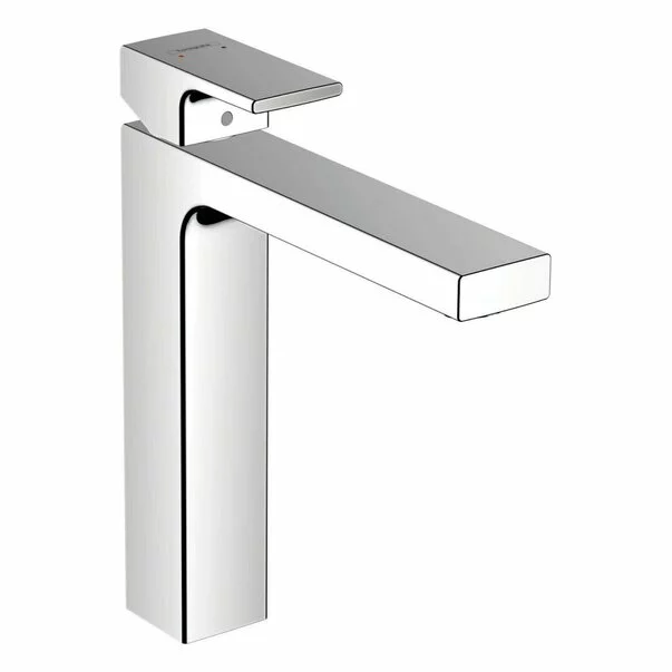 Baterii baie - Baterie lavoar inalta Hansgrohe Vernis Shape 190 crom lucios cu ventil Pop-Up