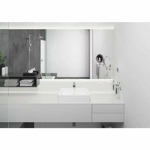 Baterie lavoar inalta Hansgrohe Vernis Shape 190 crom lucios cu ventil Pop-Up [3]