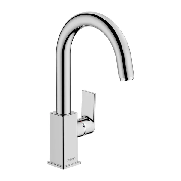Baterii baie - Baterie lavoar Hansgrohe Vernis Shape crom lucios cu ventil Pop-Up