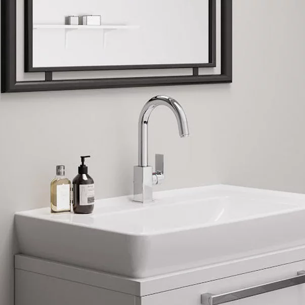 Baterie lavoar Hansgrohe Vernis Shape crom lucios cu ventil Pop-Up [2]