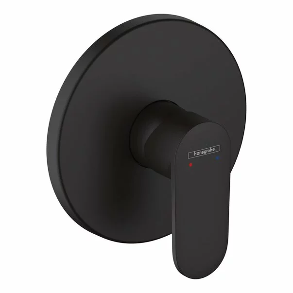 Baterii baie - Baterie dus incastrata Hansgrohe Vernis Blend fara corp ingropat negru mat