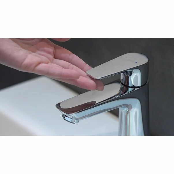 Baterie lavoar Hansgrohe Talis E 110 cu ventil Pop-Up crom lucios [2]