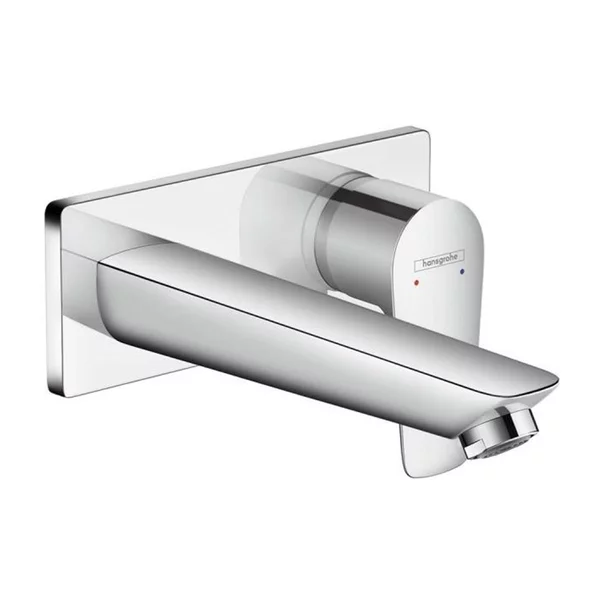 Baterii baie - Baterie lavoar incastrata Hansgrohe Talis E crom lucios pipa 17 cm