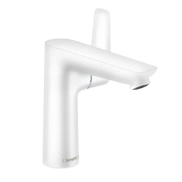 Baterii baie - Baterie lavoar monocomanda alb mat Hansgrohe Talis E 150