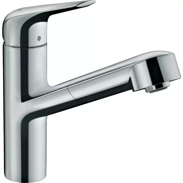 Baterii cu dus extractabil - Baterie bucatarie cu dus extractibil Hansgrohe Focus M42 150 sBox cu 1 jet