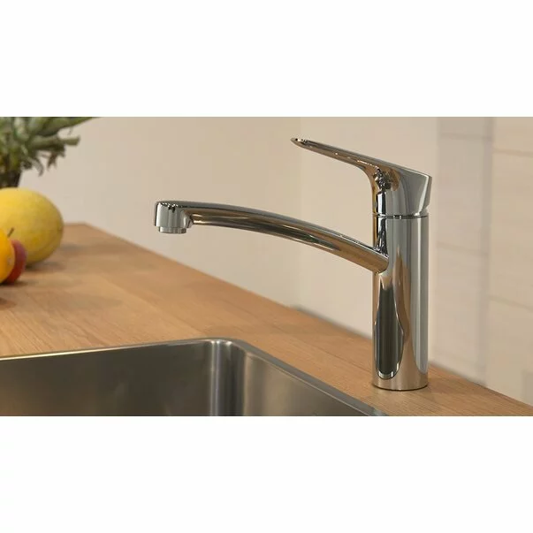 Baterie bucatarie Hansgrohe Logis 120 crom lucios [2]