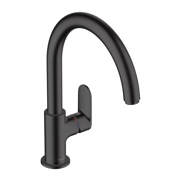 Bucatarie - Baterie bucatarie Hansgrohe Vernis Blend 210 M35 negru mat