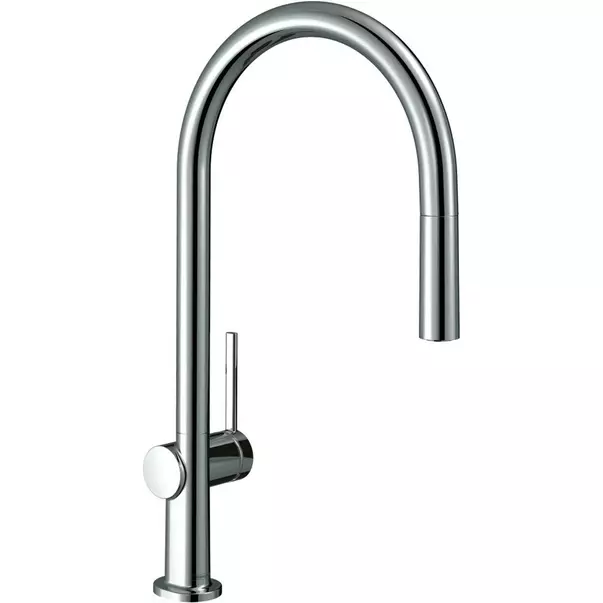 Baterii cu dus extractabil - Baterie bucatarie cu dus extractibil Hansgrohe Talis M54 210 cu 1 jet