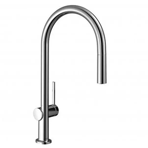 Baterii cu dus extractabil - Baterie bucatarie cu dus extractibil Hansgrohe Talis M54 210 sBox cu 1 jet