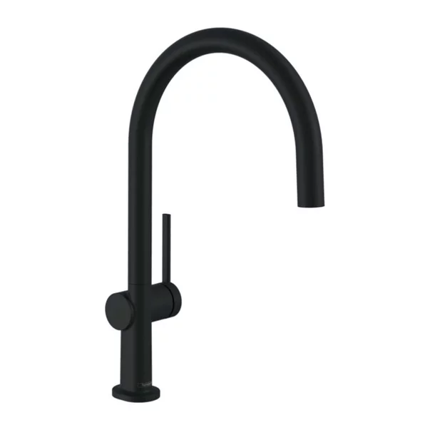 Bucatarie - Baterie bucatarie Hansgrohe Talis M54 220 negru cu 1 tip de jet