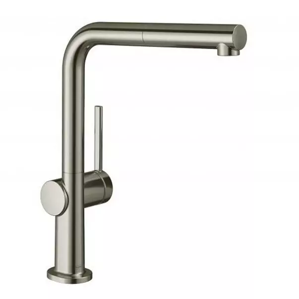 Baterii cu dus extractabil - Baterie bucatarie cu dus extractibil crom periat Hansgrohe Talis M54 270 cu 1 jet 72809800