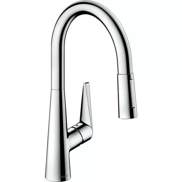 Baterii cu dus extractabil - Baterie bucatarie cu dus extractibil Hansgrohe Talis M51 200 Eco cu 2 jeturi