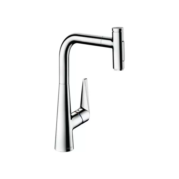 Baterii cu dus extractabil - Baterie bucatarie cu dus extractibil Hansgrohe Talis M51 300 cu 2 jeturi