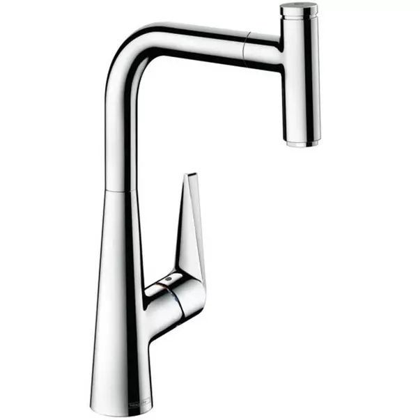 Baterii cu dus extractabil - Baterie bucatarie cu dus extractibil Hansgrohe Talis M51 300 Eco cu 2 jeturi